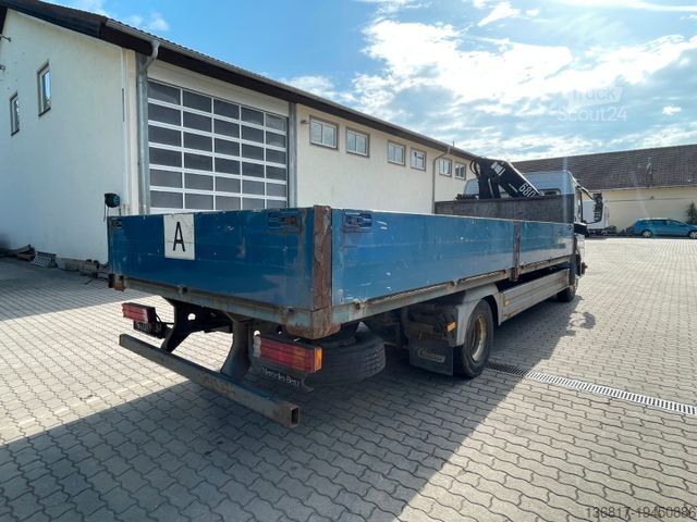 Pick-up dodávka MERCEDES-BENZ Atego 815 4x2 BB Pritsche HMF 683 K3 Kran