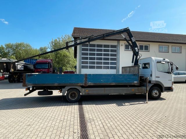 Pick-up kombi MERCEDES-BENZ Atego 815 4x2 BB Pritsche HMF 683 K3 Kran