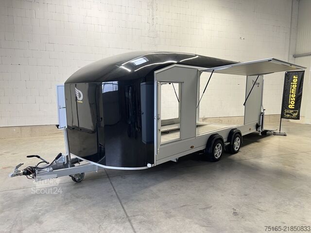Autószállító furgon Cheval Liberte Debon C2000 Roadster ALF Autotransporter geschlossen