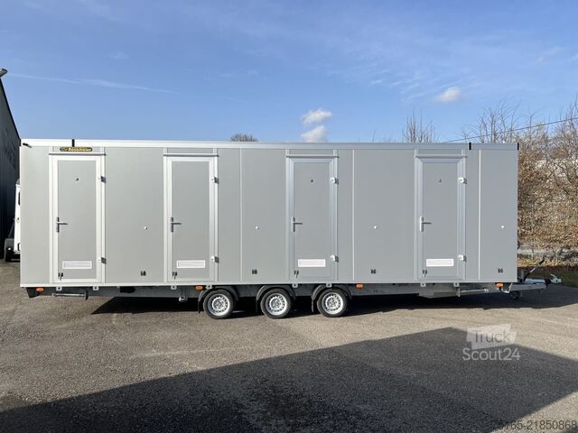 şantiye karavanı Rosemeier VE MOBI 8346 SP2 Tridem Mannschaftswagen