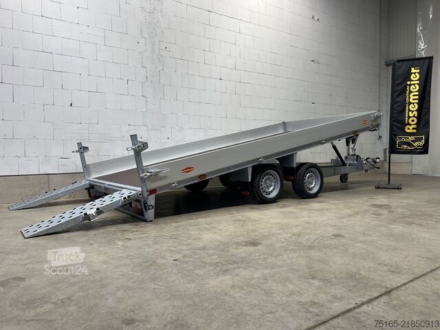 Maschinentransporter und Baggeranhänger Böckmann MH-AL 4321/35 Maschinentransporter
