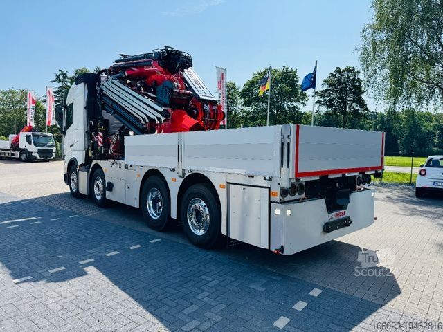 Tovornjak s ploščadjo VOLVO FH 540 mit Fassi F2150RAL Fly Jib + Winde