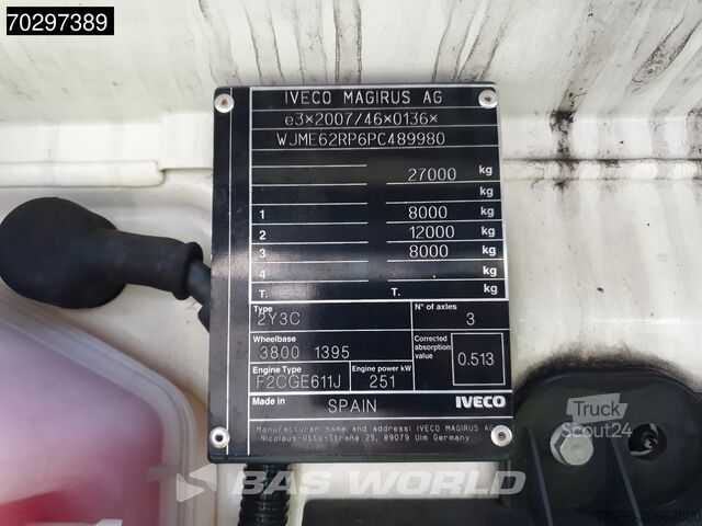 Шасси с кабиной Iveco S-Way 340 6X2 NEW! Chassis Lift- Steering axle ...