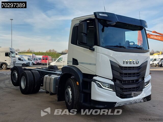Шасси с кабиной Iveco S-Way 340 6X2 NEW! Chassis Lift- Steering axle ...