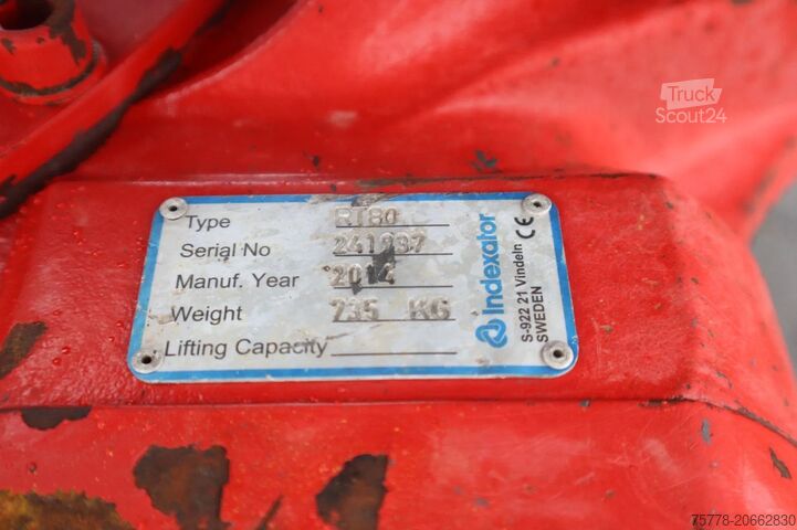 Levysoitin INDEXATOR ROTOTILT RT80 | TILTROTATOR | S70