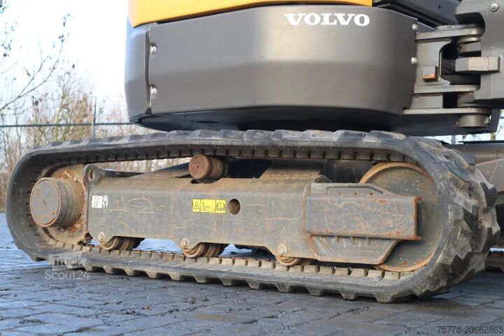 Mini bager Volvo ECR25 ELEKTRIC | JECR25D | TILTBUCKET | BUCKET ...