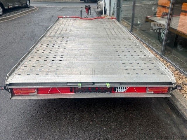Prikolica za prevoz automobila BLYSS Silverstone Autotransporter Anhänger ALU 2,7t.