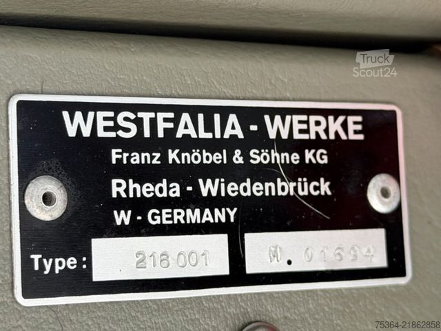 Minibus VOLKSWAGEN T4 California Westfalia 4X4 Syncro Aufstelldach