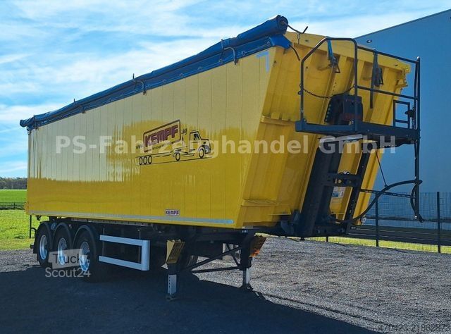 Semi-remorque benne KEMPF SKM 36/3 AK*LiftA*Agrarmulde 53m³*Rollplane