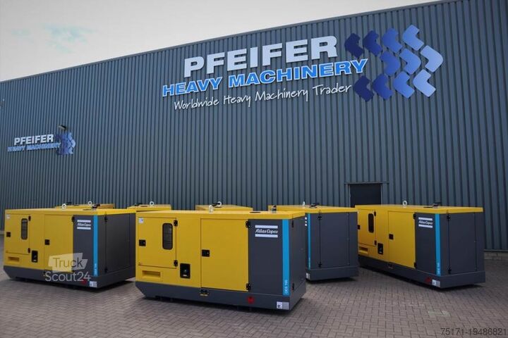 Aggregate Atlas Copco QES 105 JD S3A ESF Valid inspection, *Guarantee! D