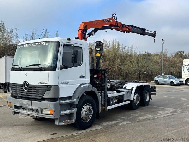 System för krokarm Mercedes-Benz ATEGO 2528 6x2 HAAK + KRAAN