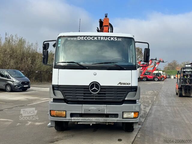 System för krokarm Mercedes-Benz ATEGO 2528 6x2 HAAK + KRAAN