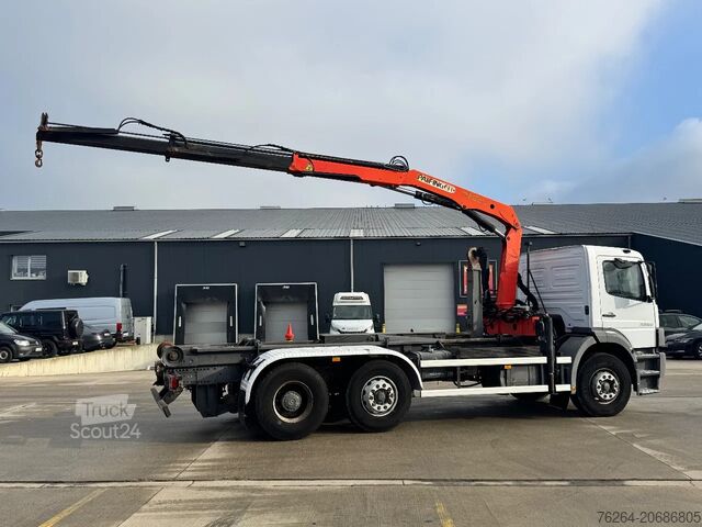 System för krokarm Mercedes-Benz ATEGO 2528 6x2 HAAK + KRAAN