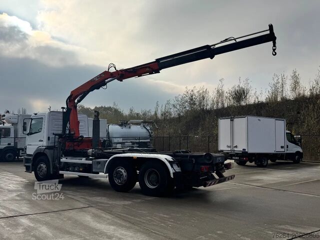 System för krokarm Mercedes-Benz ATEGO 2528 6x2 HAAK + KRAAN