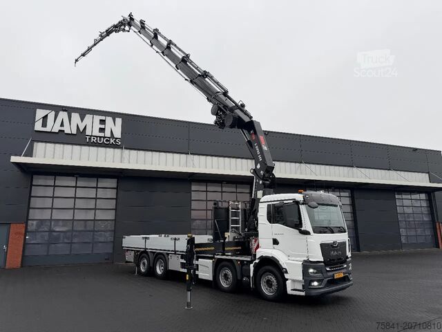 Camion-grue MAN TGS TGS 35.470 8x2/6 BL HIAB X-Hipro 548 E-6 + ...