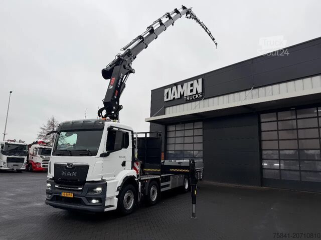 Camion-grue MAN TGS TGS 35.470 8x2/6 BL HIAB X-Hipro 548 E-6 + ...