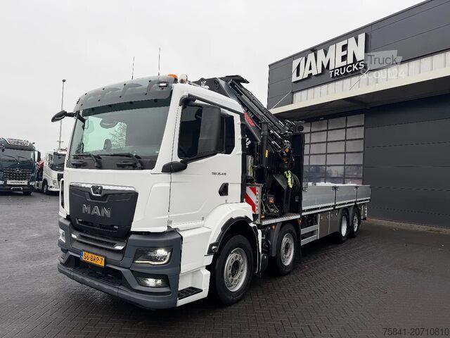Camion-grue MAN TGS TGS 35.470 8x2/6 BL HIAB X-Hipro 548 E-6 + ...