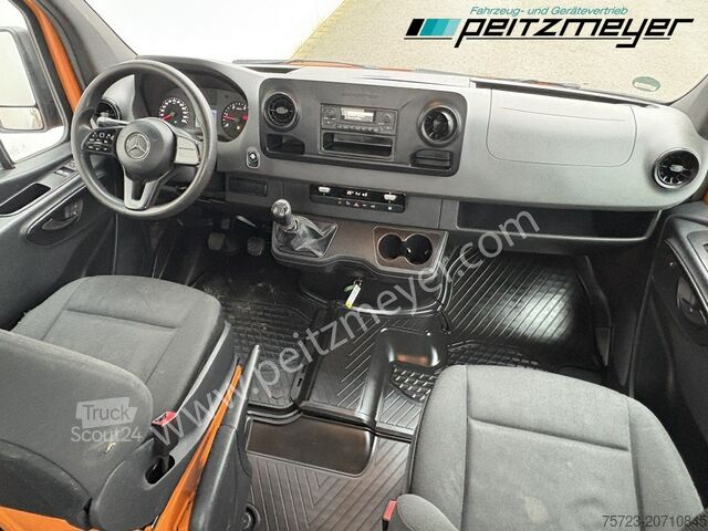 Transporter mit Doppelkabine Mercedes-Benz Sprinter 314 CDI Doka Pritsche, Klima, Standh., AHK 2,8 t.