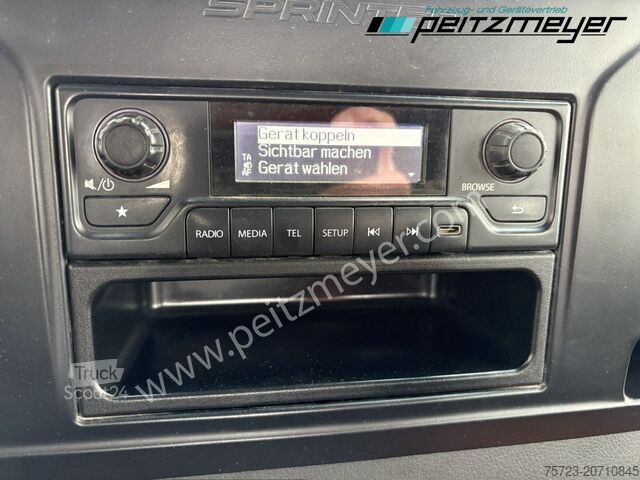 Transporter mit Doppelkabine Mercedes-Benz Sprinter 314 CDI Doka Pritsche, Klima, Standh., AHK 2,8 t.