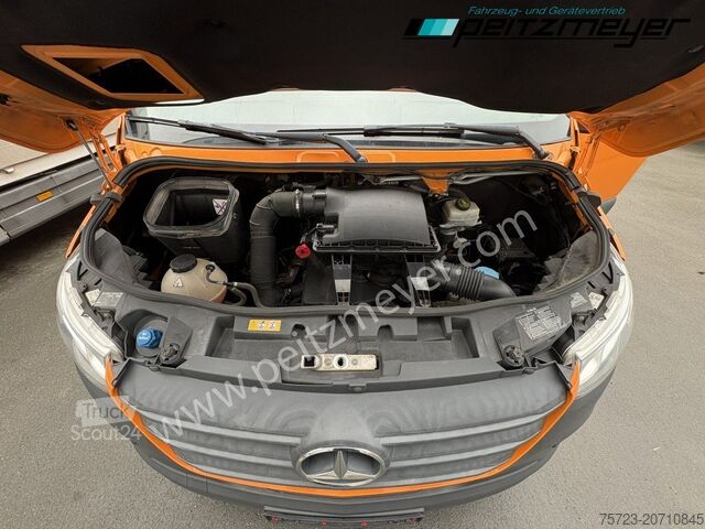 Transporter mit Doppelkabine Mercedes-Benz Sprinter 314 CDI Doka Pritsche, Klima, Standh., AHK 2,8 t.