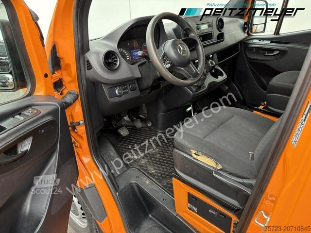 Transporter mit Doppelkabine Mercedes-Benz Sprinter 314 CDI Doka Pritsche, Klima, Standh., AHK 2,8 t.