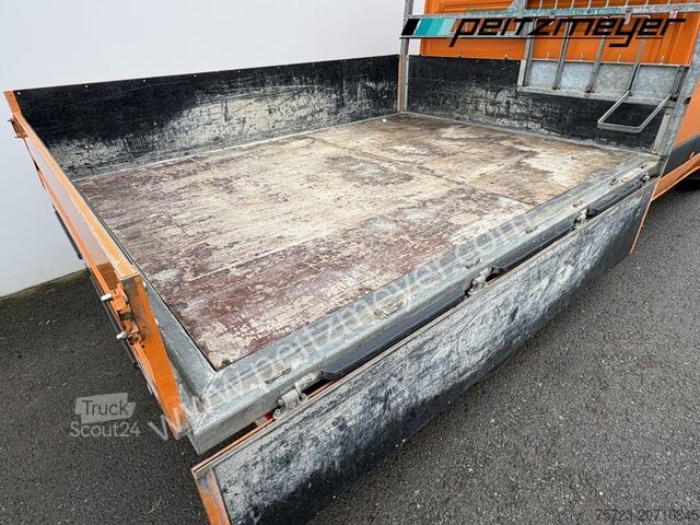 Transporter mit Doppelkabine Mercedes-Benz Sprinter 314 CDI Doka Pritsche, Klima, Standh., AHK 2,8 t.