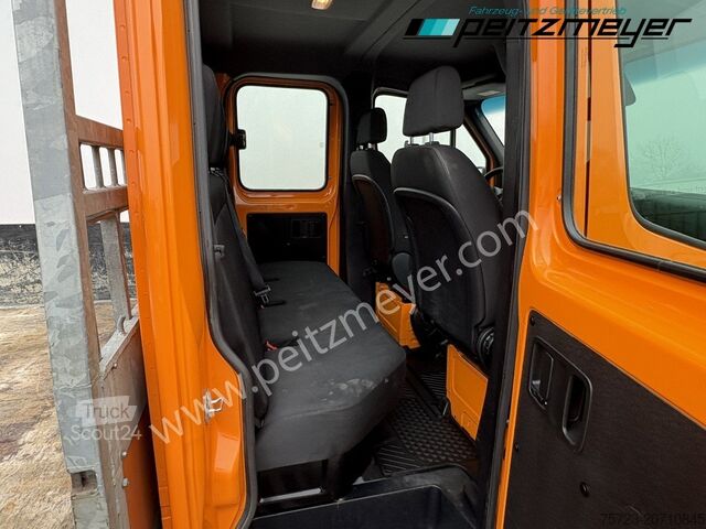 Transporter mit Doppelkabine Mercedes-Benz Sprinter 314 CDI Doka Pritsche, Klima, Standh., AHK 2,8 t.