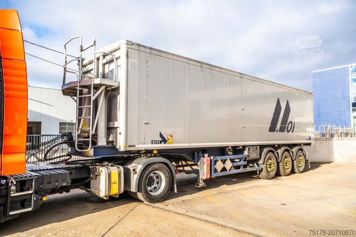 Wywrotka STAS STAS S300CX- ALU-52m3 (GRAIN/CEREALIERE/GETREIDE)