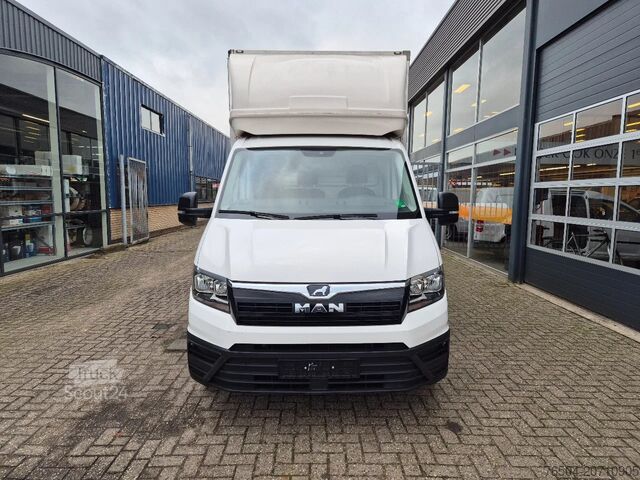 Koffer MAN TGE 5.180 Bakwagen/ Laadklep/ Automaat/ 22 KUB