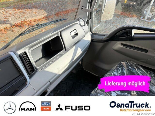 Tippbil skåpbil FUSO 3C15 Hinterkipper+Box Klima,AHK 3,5t,Diff.-Sp.