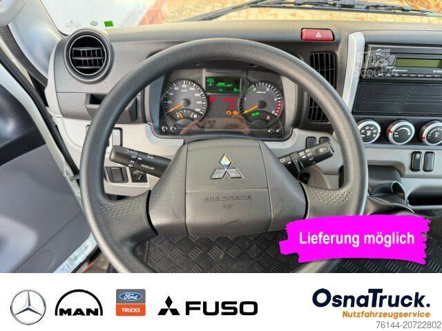 Tippbil skåpbil FUSO 3C15 Hinterkipper+Box Klima,AHK 3,5t,Diff.-Sp.