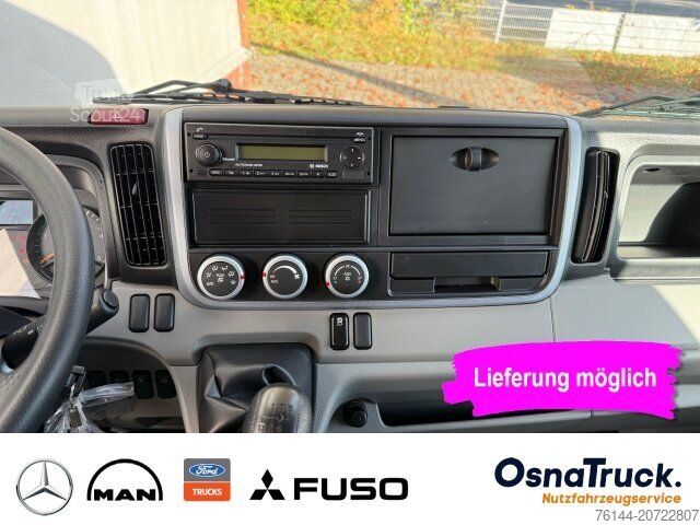 Tippbil skåpbil FUSO 3C15 Hinterkipper+Box Klima,AHK 3,5t,Diff.-Sp.