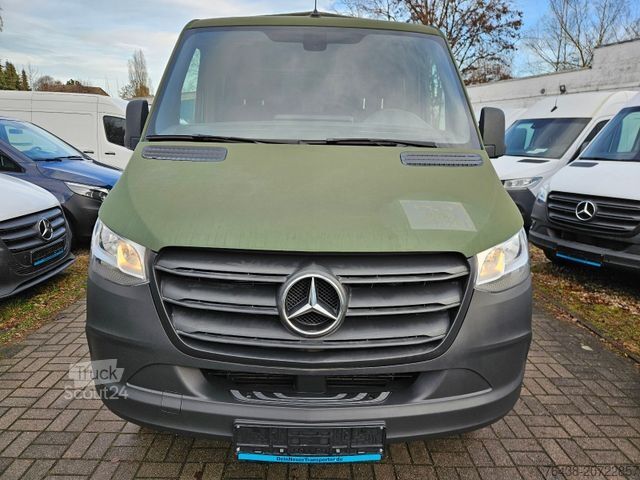 Gardinsidad skåpbil MERCEDES-BENZ Sprinter 314 cdi DoKa|4x4 AWD|ex-BW|TÜV+ÖLneu