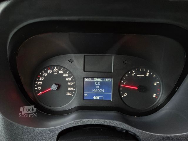 Gardinsidad skåpbil MERCEDES-BENZ Sprinter 314 cdi DoKa|4x4 AWD|ex-BW|TÜV+ÖLneu