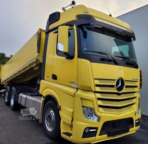 Трехсторонний самосвал MERCEDES-BENZ 2551 6x2*4 Actros Lenk BigSpace Schwarzmüller