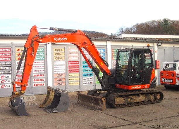 Pelle sur chenilles Kubota KX080-4a