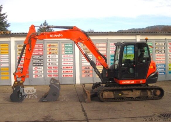 Pelle sur chenilles Kubota KX080-4a