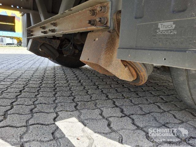 Brandalı açık yarı römork Schmitz Cargobull Curtainsider Mega Getränke