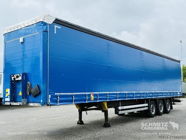 Brandalı açık yarı römork Schmitz Cargobull Curtainsider Standard Getränke
