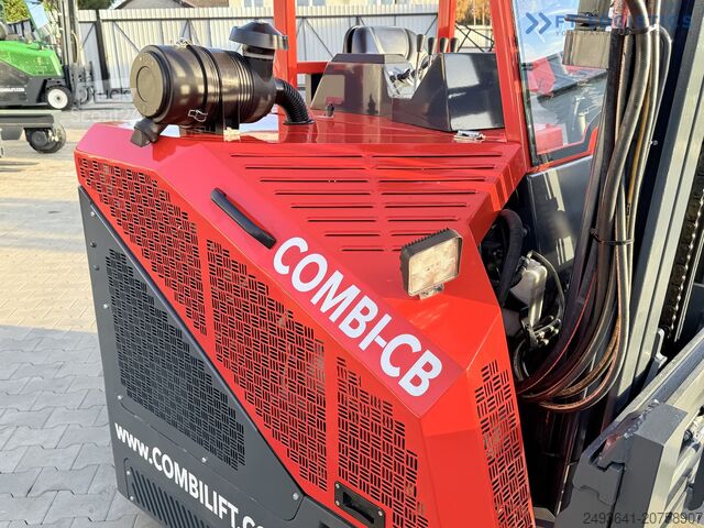 Wózek widłowy czterokierunkowy Combilift C3000CB GAS TRIPLEX 4900 FREE-LIFT