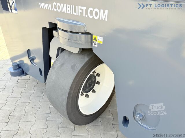 Wózek widłowy czterokierunkowy Combilift C8000 GAS TRIPLEX 8300 WIDE POSITIONER