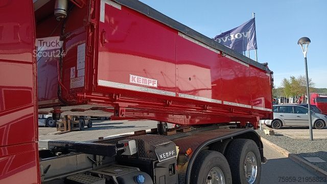 Carrinha basculante trilateral VOLVO FH 500 6x4R DAUTEL TZK3 THERMO ASFALT FullOption