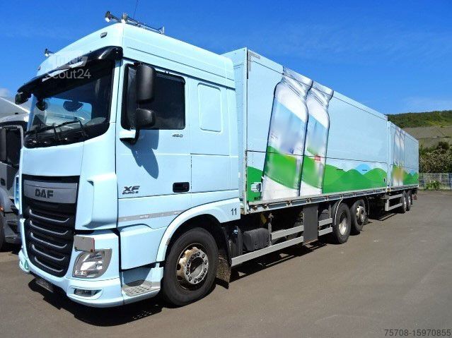 Вантажівка для напоїв DAF XF 460 SC*NLA*kpl. Zug*Türen*MSH*38 Pal.*Kamera