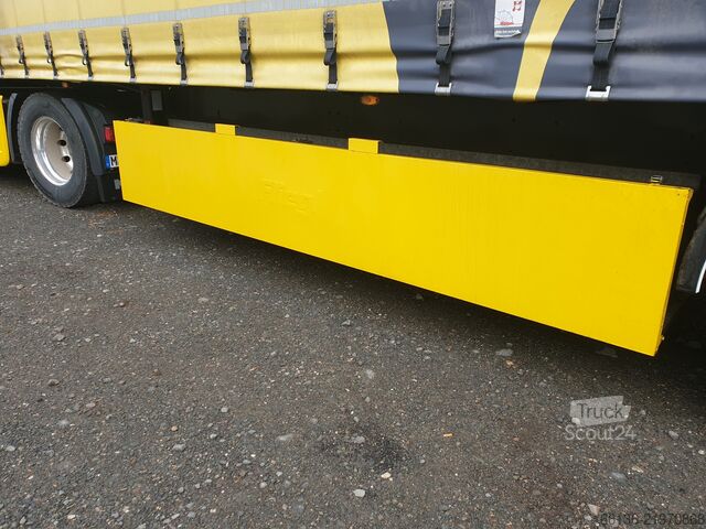 Open oplegger met zeil Fliegl 3-Achs Gardine SDS 390 RoadRunner