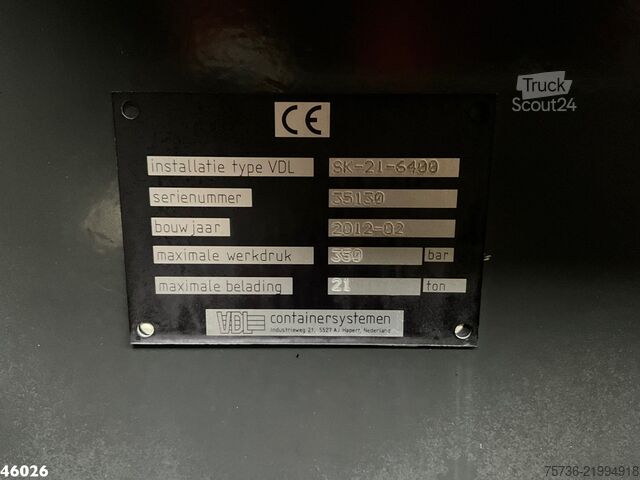 Hakenarmsystem Renault Premium 430 VDL 21 Ton haakarmsysteem