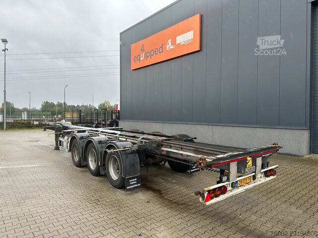  D-TEC FLEXITRAILER / 45FT HC MULTI / drumbrakes / lif...