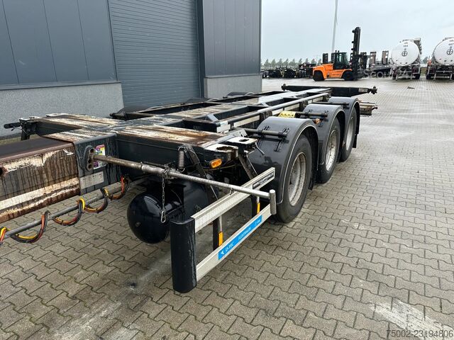 D-TEC FLEXITRAILER / 45FT HC MULTI / drumbrakes / lif...