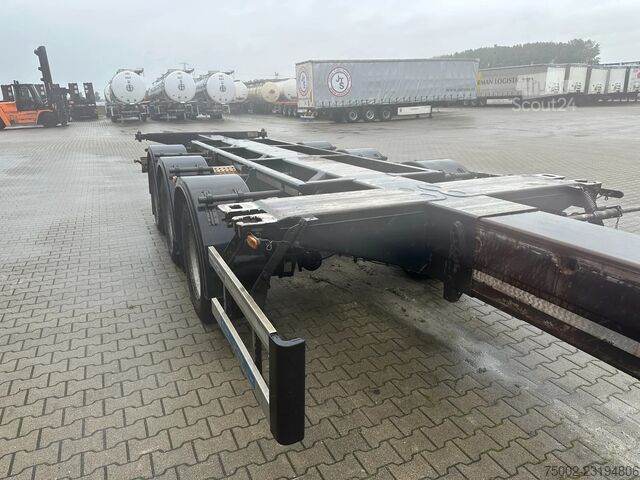  D-TEC FLEXITRAILER / 45FT HC MULTI / drumbrakes / lif...