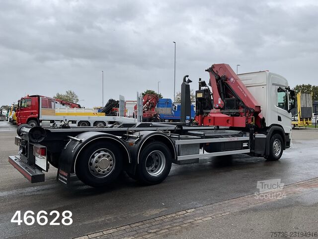  Scania P 360 HMF 22 Tonmeter laadkraan