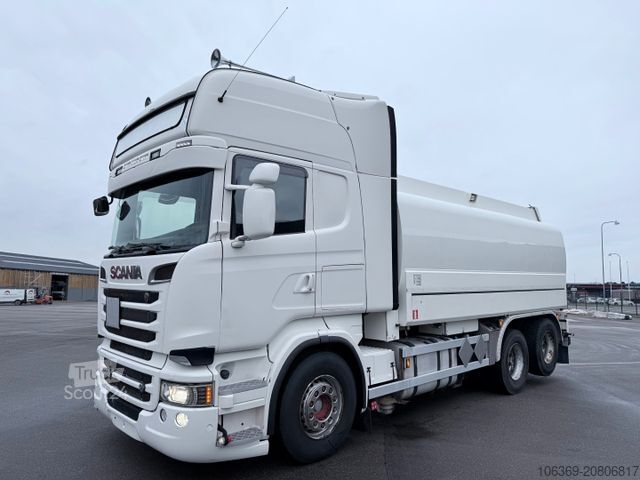 Cisterninis sunkvežimis SCANIA R620 6x2 Topline HMK Bilcon 19.000 L ADR Tank